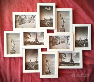 Cornici Collage Bianche Per Foto 10x15