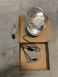 Portalampada e lampada per terrario