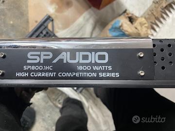 2 Amplificatore mono AUTO SP Audio 1800.1 HC