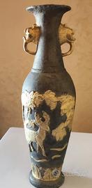 Antico vaso anfora in bronzocon Marchio - XIX/XX S