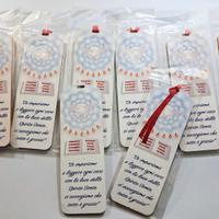 Bomboniere Cresima lotto 8 pezzi nuovi segnalibri