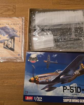 P51-D MUSTANG 1/32 marca ZOUKEI-MURA SWS04