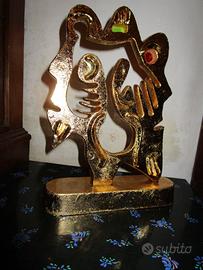 sculltura  bronzo Enzo Pazzagli