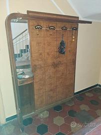 Antiquariato - Spalliera antica porta ombrelli