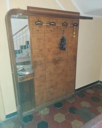 Antiquariato - Spalliera antica porta ombrelli