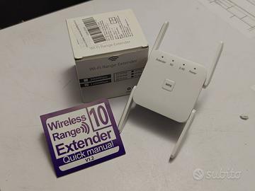 Ripetitore WiFi 1200Mbps Dual Band 2.4/5GHz con po