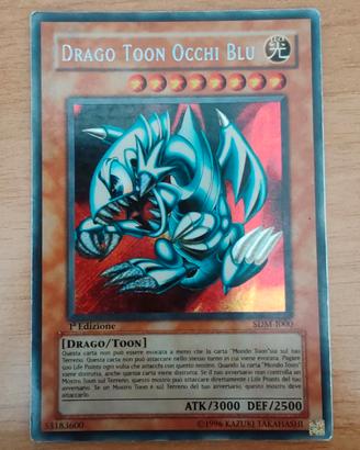 Yu-Gi-Oh! Drago Toon Occhi Blu SDM-1000 1 Edizione