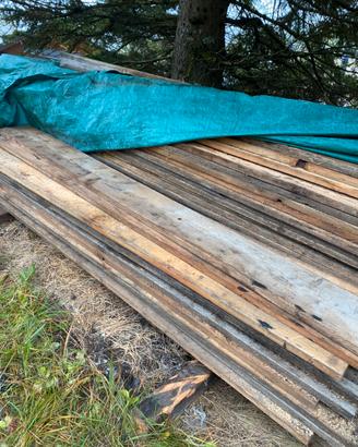 Assi di legno da recupero