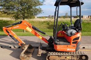 Miniescavatore Kubota U17-3a del 2016 con 3500 ore