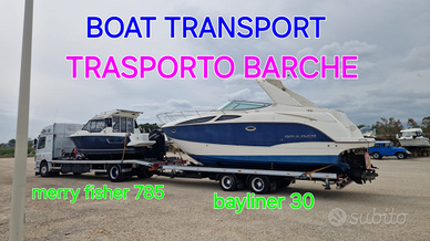 Car boat transport trasporto auto barche carrelli