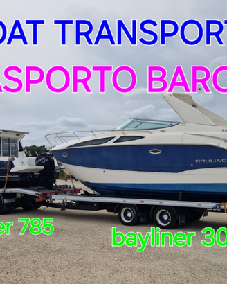 Car boat transport trasporto auto barche carrelli