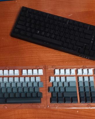 Keycaps meccanici MAI usati – bianco/grigio/nero –