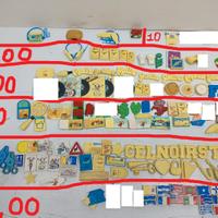 "MULINO BIANCO " CERAMICHE-CASETTE-GOMMINE ED ALTR