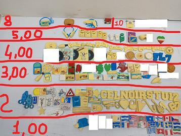 "MULINO BIANCO " CERAMICHE-CASETTE-GOMMINE ED ALTR