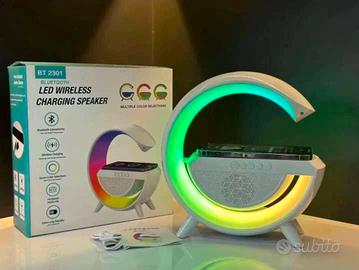 lampada caricabatterie bluetooth 