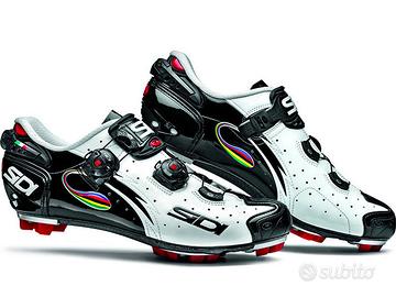 SIDI MTB DRAKO CARBON SRS LUC BIANCO NERO IRIDE