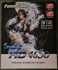 PowerColor SCS3 Radeon HD 4650 512MB passiva