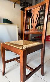 Sedie in legno