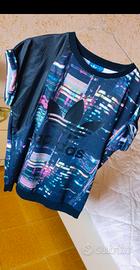 T-shirt Adidas da donna, tg 42/M