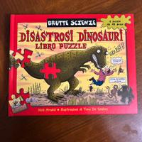 Libro puzzle "Disastrosi Dinosauri"