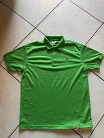 Polo Maglietta Lacoste Verde Unisex Vintage Street