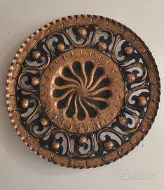 Piatto in rame del Maestro Casagrande 