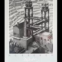 ESCHER CASCATA ART POSTER