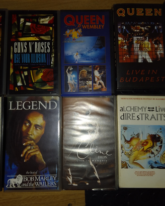 Videocassette musicali