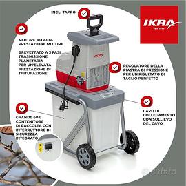 Biotrituratore Ikra ILH3000A