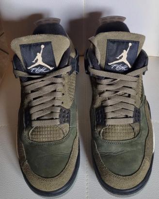 AIR Jordan 4 craft color oliva