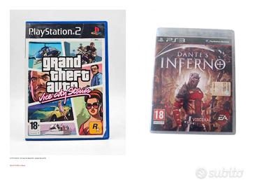 ps2 GTA vice city stories / PS3 dante's inferno 