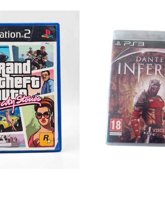 ps2 GTA vice city stories / PS3 dante's inferno 
