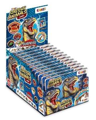 Display Craze stretchy dinos (12x dinosauri) 