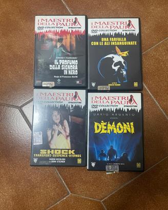 9 film in dvd I maestri della paura