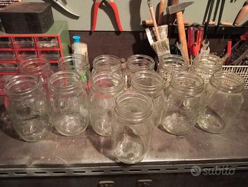 13 barattoli Bormioli da 1 kg