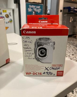 Custodia Subacquea WP-DC16 x Canon A720is