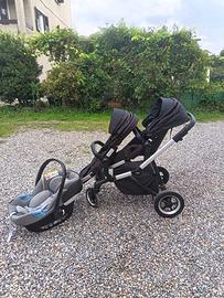 passeggino gemellare fratellare Thule 