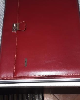 Cartella lavoro in vera pelle "Pieffe"