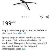 Lettino a dondolo sospeso 