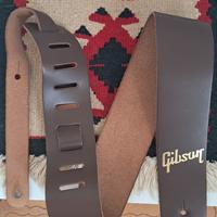 Tracolla chitarra in pelle Gibson originale