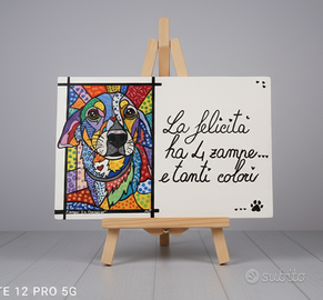 Quadri Pop Art Animali – Dipinti a Mano