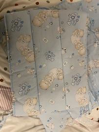 Parure piumino e Paracolpi culla