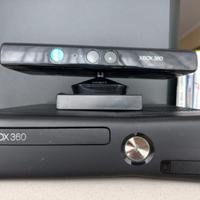 Xbox 360 + giochi+ kinect