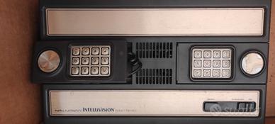 Console gioco Intellivision Mattel + 10 cartucce (