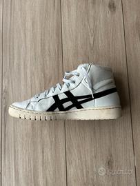 Scarpe asics gel bianche e nere alte numero 44