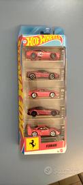FERRARI HOT WHEELS pacco da 5