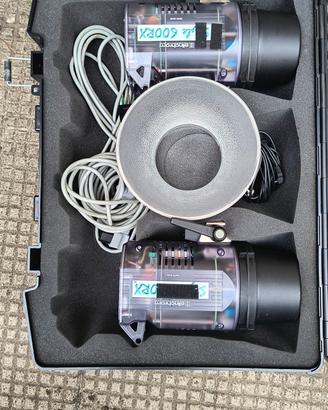 2  flash Elinchrom Digital 600 RX 