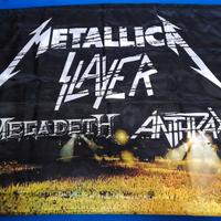 Big 4 Live from Sofia Metallica Slayer banner flag