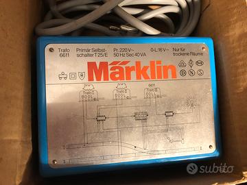 Marklin 6611 trasformatore per apparati elettrici