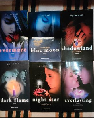 Sei libri della serie "Gli Immortali" 